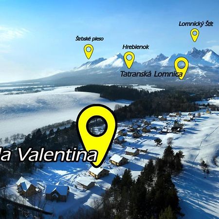 Vila Valentina Vel'ka Lomnica Exteriör bild